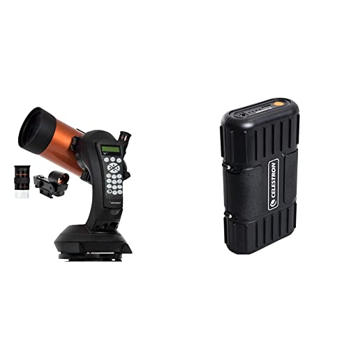 Celestron NexStar 4SE Telescope + PowerTank Lithium LT Telescope Battery Bundle