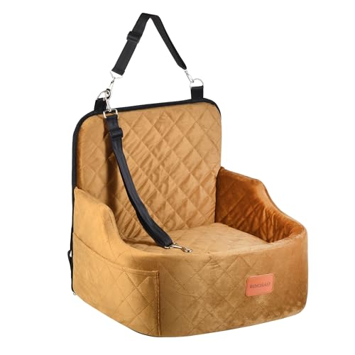 Dog Car Seat for Small Medium Memory Sponge Pet Booster Seat Fits Dogs Travel Bed up to 35 lbs,Dog seat Made of Materials is Safe and Comfortable
