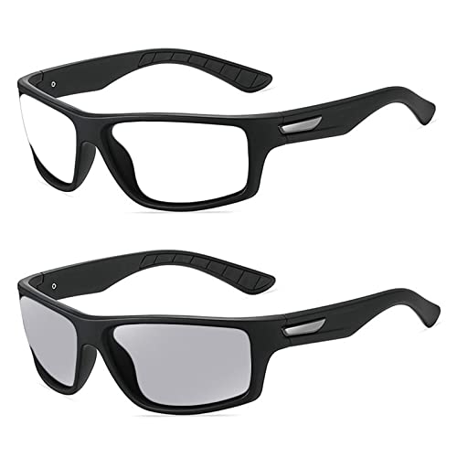 Wraparound full lens Safety Glasses with Readers photochromic Sport Magnifying Safety Reading Goggles for Men Women