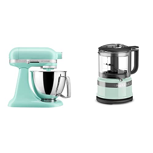 KitchenAid Artisan Mini Stand Mixer and Food Chopper Bundle
