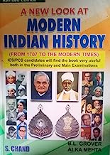 A New Look At Modern Indian History By BL Grover Second Hand & Used Book (S)