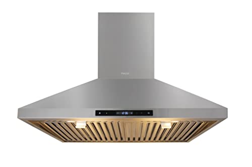 THOR Kitchen Wall Mount 30-Inch Range Hood in Stainless Steel - Model HRH3007