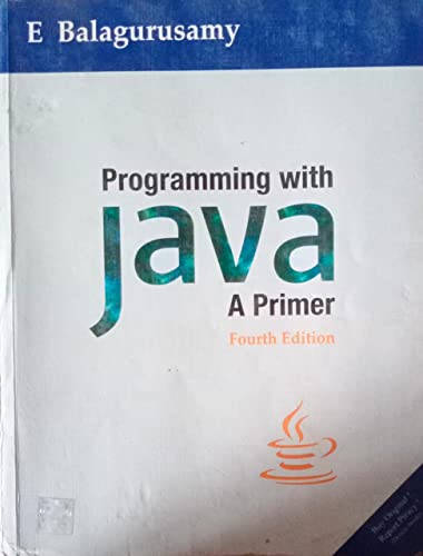 Programming With Java A Primer By E Balagurusamy Second Hand & Used Book (S)