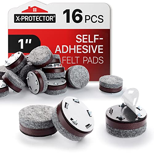 357 pcs Felt Furniture Pads X-Protector! Huge Quantity of Furniture Pads for Hardwood Floors with Many Big Sizes – Your Ideal Wood Floor Protectors for Furniture. Protect Any Type of Hard Floor!