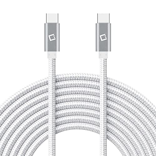 Dual USB-C/PD 60W Fast Charging Cord Compatible with Realme GT Neo3 Plus 5Gbps Data Transfer for Power Delivery Hi Capacity Charging (Black)