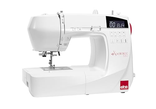 Elna eXperience 530 Stylish Computerized Sewing Machine with 30 Stitches, Smart Function Buttons, Quick Stitch Selections, and Swiss Design