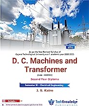 D. C. Machines and Transformer For GTU Second year Diploma Electrical Engineering Sem 3