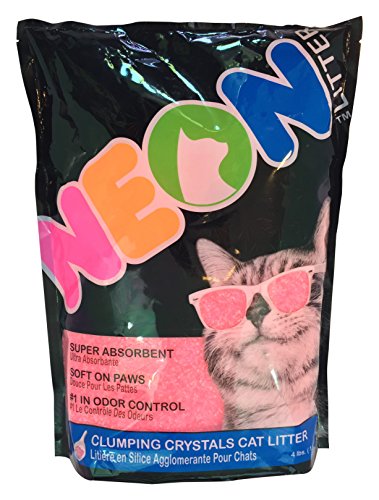 NEON Clumping Silica Gel Crystal Cat Litter