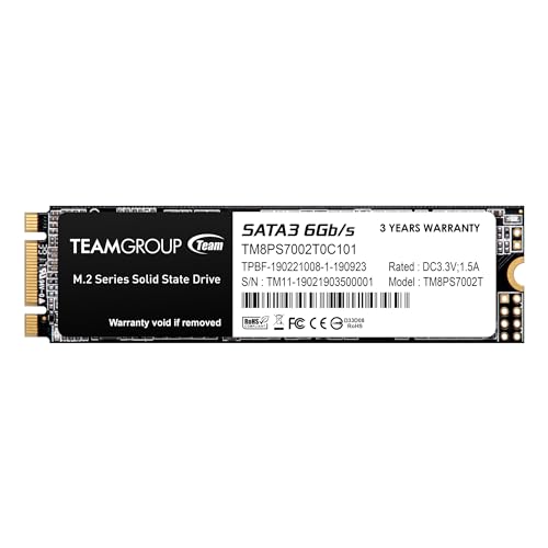 TEAMGROUP MS30 SATA Rev. 3.0 (6Gb/s) M.2 Solid State Drive SSD