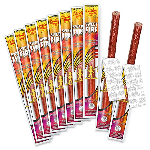 Country Meats, Meat Sticks, 0 Trans Fat, USDA Certified, Good Source of Protein, Carb Conscious Snack