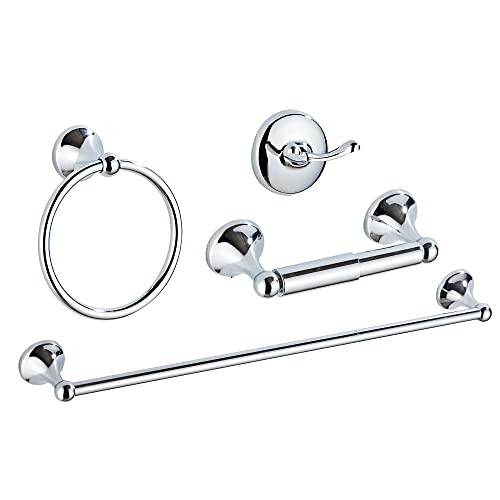 4 Piece Bathroom Accessory Set