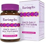 BariMelts Once Daily Bariatric Multivitamin with Iron, 60 Easy-Swallow Caplets (2-Month Supply), Multivitamin for Women, Multimineral Complex, Supports Nutrition After Bariatric Surgery​