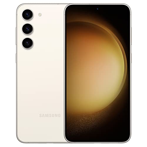SAMSUNG Galaxy S23+ Plus Cell Phone, Factory Unlocked Android Smartphone, 256GB, 50MP Camera, Night Mode, Long Battery Life, Adaptive Display, US Version, 2023, Cream