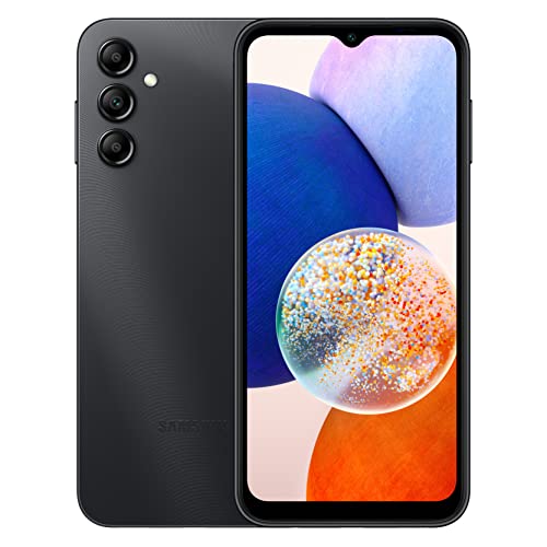 Samsung Galaxy A14 5G A Series Cell Phone, Factory Unlocked Android Smartphone, 64GB w/Expandable Storage, Long Battery Life, 13MP Camera, 6.6" Infinite Display Screen, US Version, 2023, Black