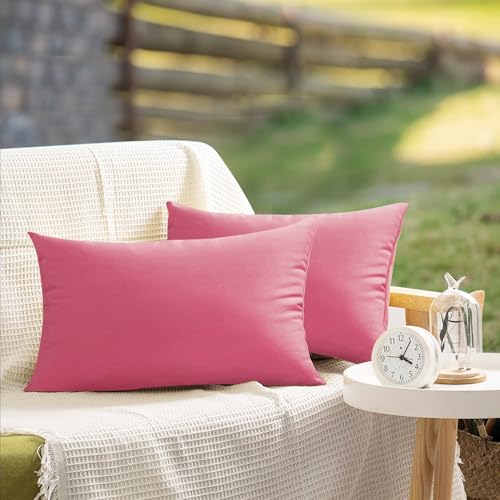 VAKADO Outdoor Waterproof Throw Pillow Covers