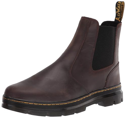 Dr. Martens unisex-adult Embury Leather Chelsea Boot