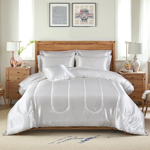 Bedding_Dreamer Satin Comforter Set with Sheet Set