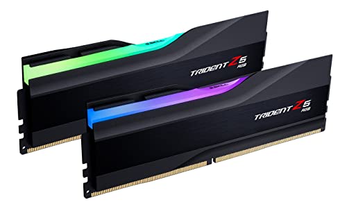 64GB G.Skill DDR5 Trident Z5 RGB 6400MHz CL32 1.40V Dual Channel Kit 2X 32GB Black
