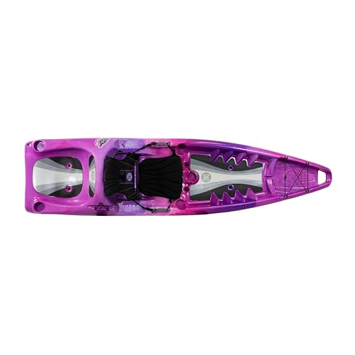Perception Hangtime 11 Kayak - Recreational Kayak with Reclining Seat - Rear Seat for Lounging - 11 ft