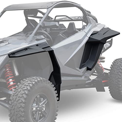 SAUTVS XXL Fender Flares for Polaris RZR PRO XP/PRO R/RZR Turbo R 2020-2024 Accessories, Front & Rear Full Coverage Fender Flares Mud Flaps Mud Guards (Replace #2884685)
