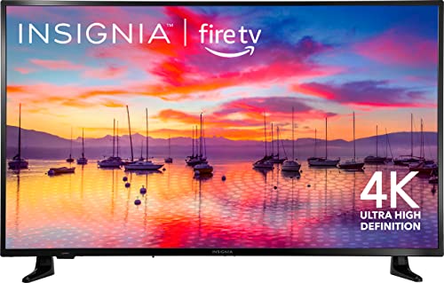INSIGNIA 50" Class F30 Series LED 4K UHD Smart Fire TV, Voice Remote with Alexa, Stream Live TV Without Cable