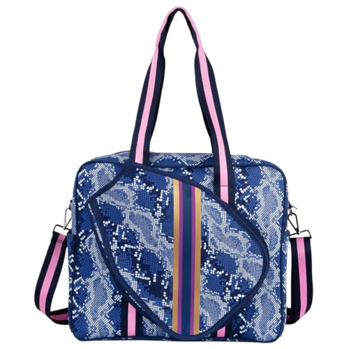 Queen of the Court - Brooklyn Pickleball Bag - Women's Pickleball Bag with fence hook, Quality Construction, Functional And cute Design