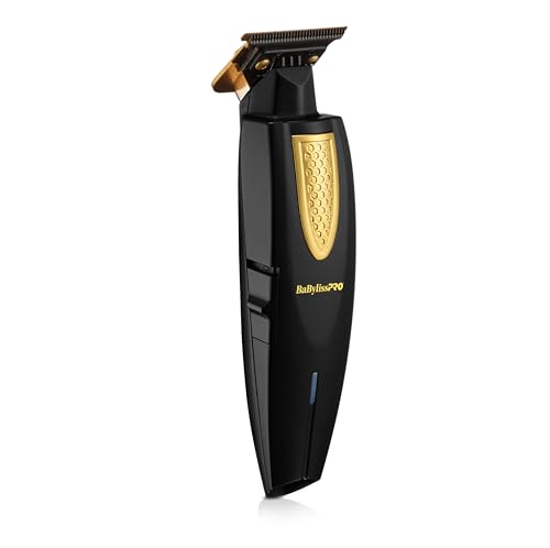 BaBylissPRO LithiumFX+ Cord/Cordless Hair Trimmer for Men, Facial Hair Trimmer with Lithium-Ion Battery and 4-Hour Cordless Runtime, Ergonomic Design