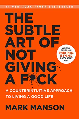 THE SUBTLE ART OF NOT GIVING FUCK BY MARK MANSON PAPERBACK ENGLISH 2023