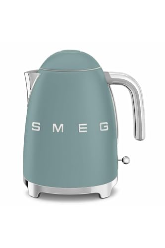 Smeg KLF03EGMUS Kettle Emerald Green, Aesthetic 50's Style
