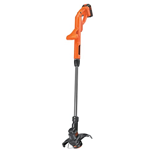 “Black+Decker 20V MAX Cordless String Trimmer/Edger Kit, Automatic Feed Spool, 10-Inch (LST201-CA)