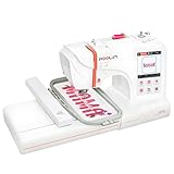 PooLin EOC05 Embroidery Machine for Beginners, Large 7" Touchscreen Easy to Use, 4"x9.25" Embroidery Area, WiFi Design Transfer Home DIY Machine for Learning and Personal Projects