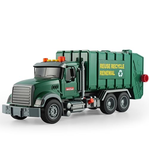 Dwi Dowellin Kids Truck Toys for 3+ Years Old Boys with Lights and Sounds
