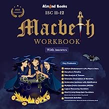 Almond Books ISC 11 & 12 MACBETH Workbook with Answers | Summary, MCQs, Logical Reasoning, Essay Type Questions, Classroom Activities