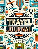 Travel Journal for Kids 8-12: Vacation Planner with Road Trip games and Activities for Boys and Girls.