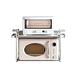 Microwave oven rack Kitchen Folding Microwave Oven, Integrated Household Double Layer Shelf, Storage Rack, Countertop For Storing Multi-functional Small Household Appliances Expandable Microwave Stand