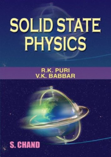 Solid State Physics----v K Babbar
