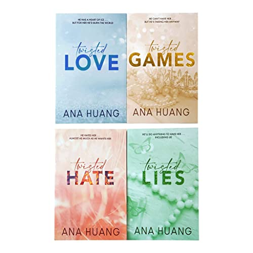 4 Books Twisted Series by Ana [Twisted Love; Twisted Games; Twisted Hate and Twisted Lies]