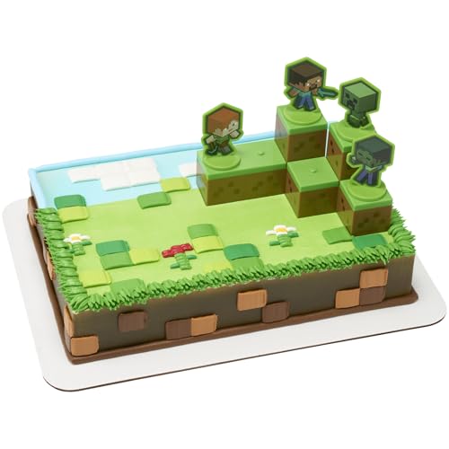 DecoPac Minecraft Cake Decorations