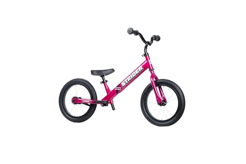 Strider 14x, Balance Bike for Kids 3 to 6 Years - Includes Custom Grips, Padded Seat, Performance Footrest & All-Purpose Tires - Easy Assembly & Adjustments