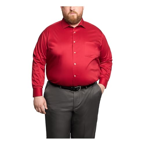 Van Heusen Men's Tall Fit Ultra Wrinkle Free Flex Collar Stretch Dress Shirt (Big & Tall)