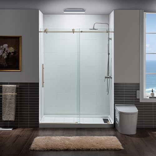 WOODBRIDGE Frameless Sliding Bathtub Door