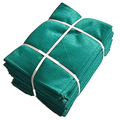 BENAVJI Green Shade Net, 50% UV Sun Protection, for Terrace, Garden, Green House, Balcony, & Gardening Multipurpose Agro Netting Size 5X16FT