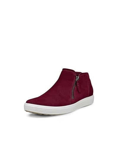 ECCO Womens Soft 7 Side Zip Bootie Sneaker