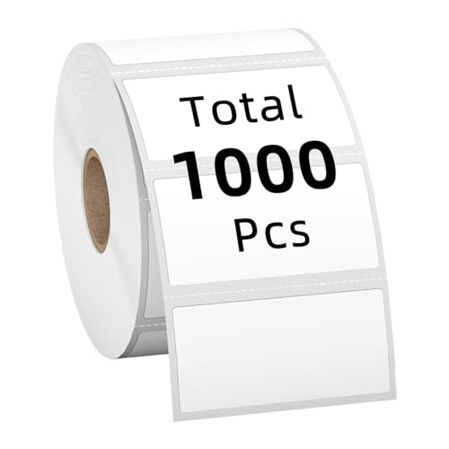KingTac Direct Thermal Labels，Compatible with Zebra,Rollo Thermal Printers