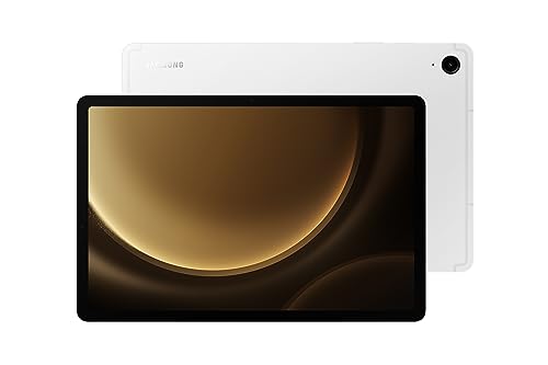 Samsung Galaxy Tab S9 FE 10.9” 256GB WiFi Android Tablet, Large Display, Long Battery Life, Powerful Processor, S Pen, 8MP Camera, Lightweight Durable Design,Expandable Storage,US Version,2023 Silver