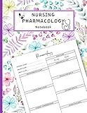 Nursing Pharmacology Notebook: Blank Medication Templates and Note Guide for Nursing Students to Organize and Document Drug Information