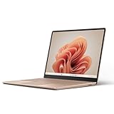 Microsoft Surface Laptop Go 3 (2023) - 12.4" Touchscreen, Thin & Lightweight, Intel Core i5, 8GB RAM, 256GB SSD SSD, with Windows 11, Sandstone Color Microsoft Copilot