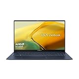 ASUS Zenbook 15 Laptop, 15.6” FHD Display, AMD Ryzen 5 7535U CPU, AMD Radeon Graphics, 16GB RAM, 512GB SSD, Windows 11 Home, Ponder Blue, UM3504DA-AS54