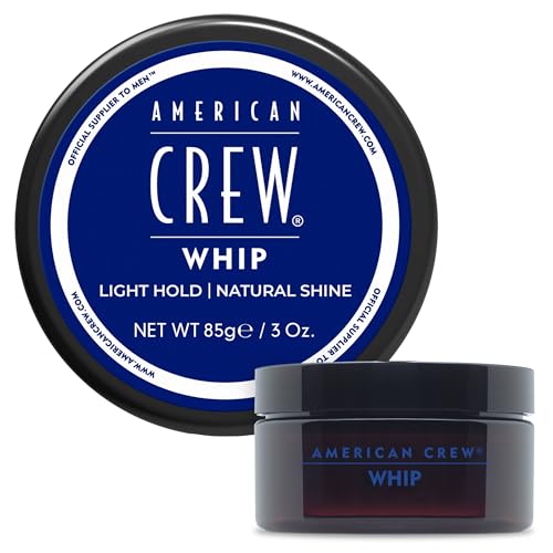 Men's Whip Styling AMERICAN Crew Cream Like Hair Gel with Light Hold Shine 3 Oz Pack of 1