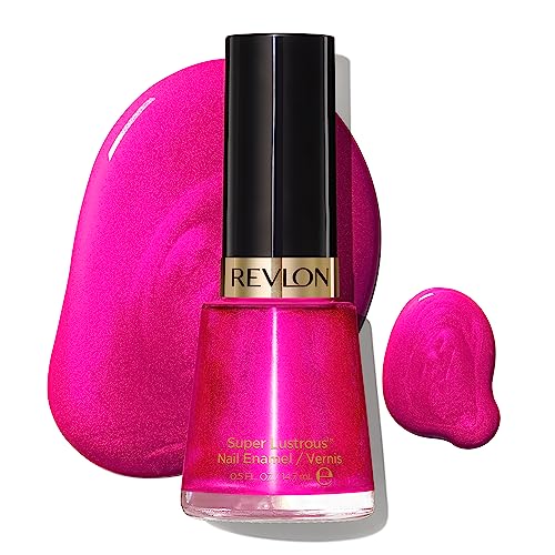 REVLON Nail Polish, Super Lustrous Nail Enamel Polish, Chip Resistant & Longwear Formula, High Shine Finish
